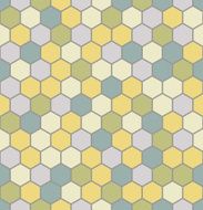 Seamless hexagon pattern N4