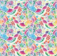 Mosaic vector seamless pattern N42