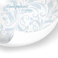 Floral Retro Background for Vintage Design N1236