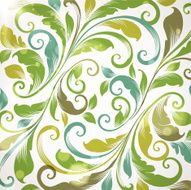 Floral Retro Background for Vintage Design N1238