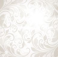 Floral Retro Background for Vintage Design N1245