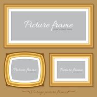 Vintage picture frame