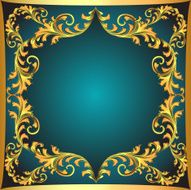 blue background a frame N2