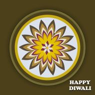 Beautiful creative Art colorful diwali rangoli ornament Pattern background