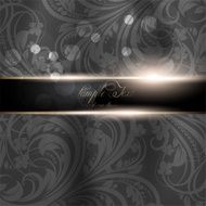 Floral Retro Background for Vintage Design N1277