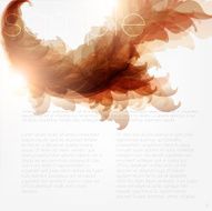 Floral Retro Background for Vintage Design N1278