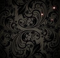 Floral Retro Background for Vintage Design N1285