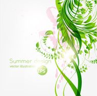 Floral Retro Background for Vintage Design N1288