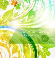 Floral Retro Background for Vintage Design N1289