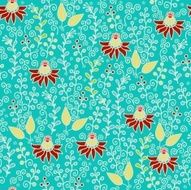 Seamless Floral Pattern N832