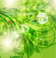Floral Retro Background for Vintage Design N1293