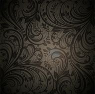 Floral Retro Background for Vintage Design N1295