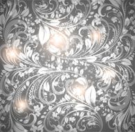 Floral Retro Background for Vintage Design N1321