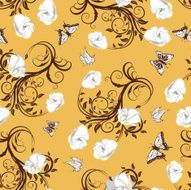 Seamless Floral Pattern N833