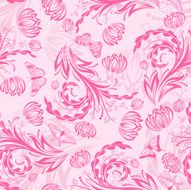Seamless Floral Pattern N834