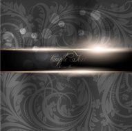 Floral Retro Background for Vintage Design N1379