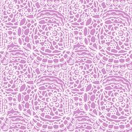 Lace seamless pattern with flowers N204