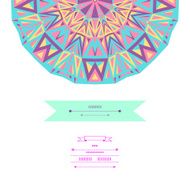 Geometric round pattern N3