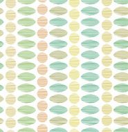 Decorative striped geometric seamless pattern
