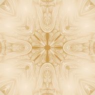 Glossy bright ornamental round lace pattern