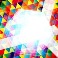 abstract colorful mosaic background N3