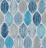 Seamless linear ornamental stylish texture