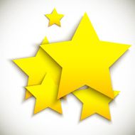 Background with yellow stars