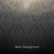 Retro Damask Background