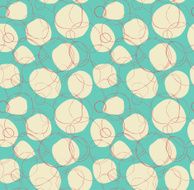 Turquoise seamless linear pattern