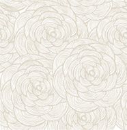 Grey flowers background