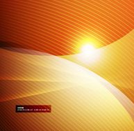 Abstract bright yellow background