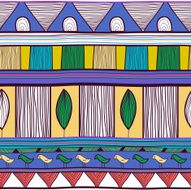 tribal pattern N631