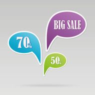text bubble SALE N5