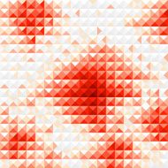 Red diamond abstract mosaic background