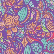 Mosaic vector seamless pattern N44