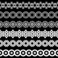 seamless lace border N3