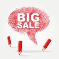 text bubble BIG SALE N3