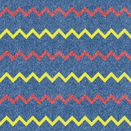 Zig-zag jeans background