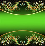 background with jewels