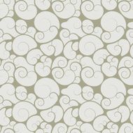 Abstract seamless floral swirls wallpaper