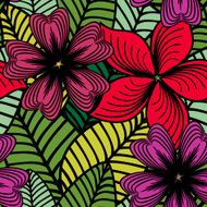 floral seamless pattern N349