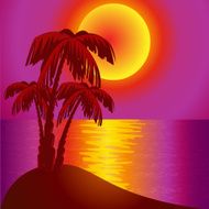 sundown on background epidemic