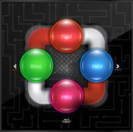 Vector abstract infographic design