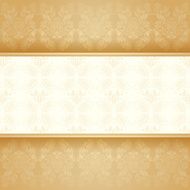 Background golden decorative
