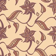 Retro flower pattern N2
