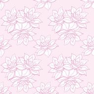 Seamless floral background N204