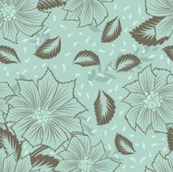 Seamless Floral Pattern N841