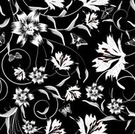 Seamless Floral Pattern N844