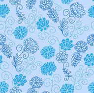 Seamless Floral Pattern N845