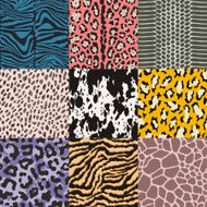 seamless animal skin pattern N6